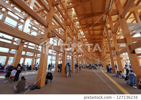 2025 Osaka Kansai Expo Large Roof Ring 2025 Osaka Kansai Expo Large Roof Ring 127136238