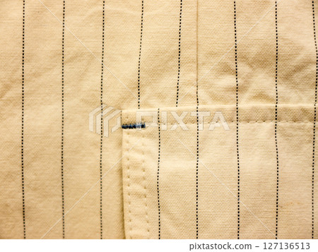 Detail of a men's jacket. 127136513