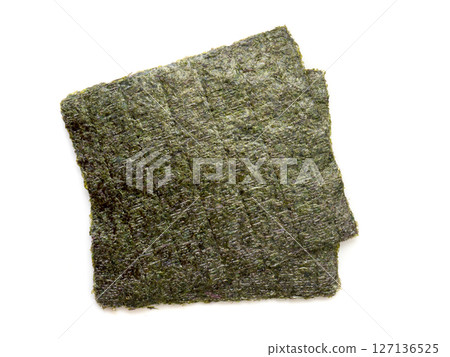 The Japanese Nori object and texture. 127136525