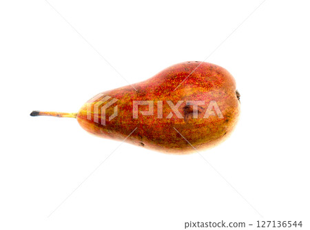The vegetable nature Pear on a white background. 127136544