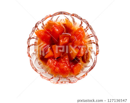 Jam isolated on the white background. Jam isolated on the white background. 127136547