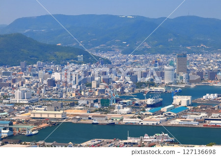 [Kagawa Prefecture] View of Takamatsu City from Yashimaru Observation Deck (Top 100 Tourist Spots in Japan) 127136698