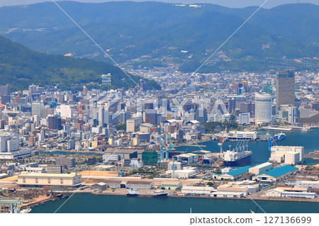 【香川縣】從八島丸展望台（日本觀光地百選）眺望高松市 127136699