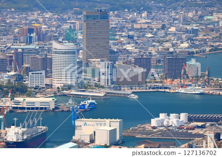 【香川縣】從八島丸展望台（日本觀光地百選）眺望高松市 127136702