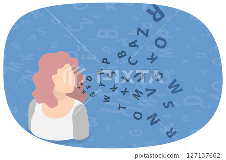 3D Isometric Flat  Illustration of Communication, Speech Therapy 127137662