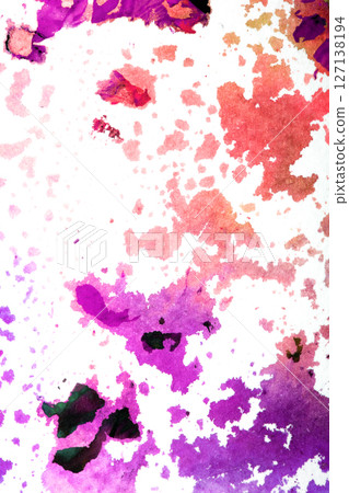 Thick Textured Abstract Acrylic Paint Lines, Swirls and Brush Strokes and Vibrant Splatters Liquid Background Thick Textured Abstract Acrylic Paint Lines, Swirls and Brush Strokes and Vibrant Splatters Liquid Background 127138194