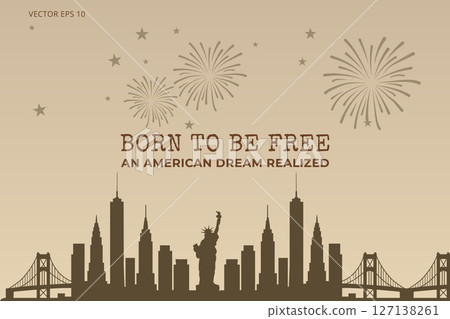Born to Be Free with Liberty and American Dream Message Born to Be Free with Liberty and American Dream Message 127138261