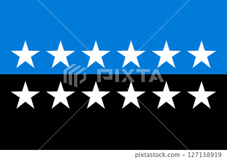 Flag _of the European Coal and Steel Community 12 Star Version Flag _of the European Coal and Steel Community 12 Star Version 127138919