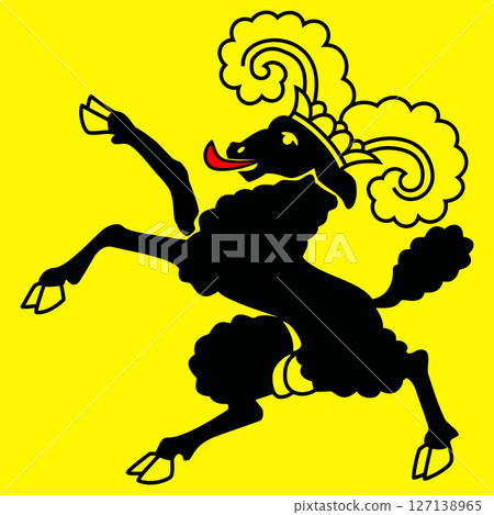 Flag of Canton of Schaffhausen Flag of Canton of Schaffhausen 127138965