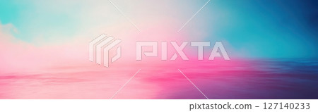 Vibrant abstract landscape with pastel colors at twilight capturing the serene beauty of nature's horizon Vibrant abstract landscape with pastel colors at twilight capturing the serene beauty of nature's horizon 127140233