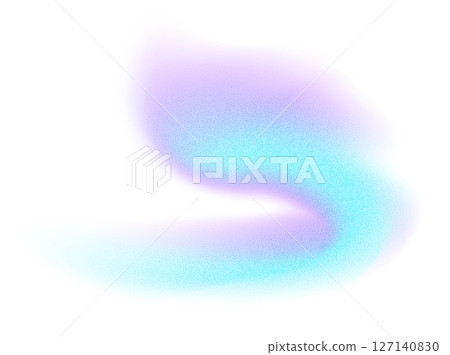 Abstract gradient shape with noise, blue blurred grainy color gradation, vibrant design element. Abstract gradient shape with noise, blue blurred grainy color gradation, vibrant design element. 127140830