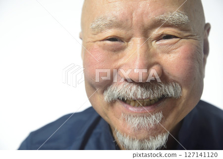 Old man with a smile Old man with a smile 127141120