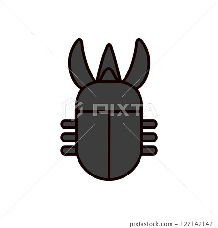 高加索鍬蟲圖示插圖 高加索鍬蟲圖示插圖 127142142