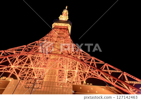 Tokyo Tower Illumination (Landmark Lights), Tokyo Tokyo Tower Illumination (Landmark Lights), Tokyo 127142463