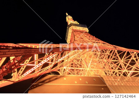 Tokyo Tower Illumination (Landmark Lights), Tokyo Tokyo Tower Illumination (Landmark Lights), Tokyo 127142464