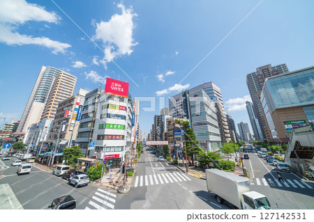 『埼玉縣』川口市川口本町大道的風景 『埼玉縣』川口市川口本町大道的風景 127142531