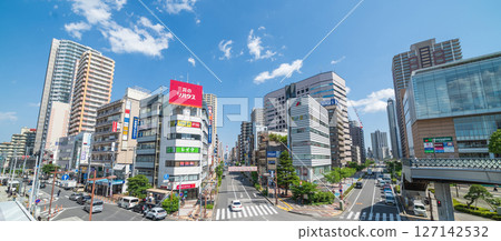 『埼玉縣』川口市川口本町大道的風景 『埼玉縣』川口市川口本町大道的風景 127142532