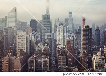 紐約城市景觀鳥瞰圖 127142985