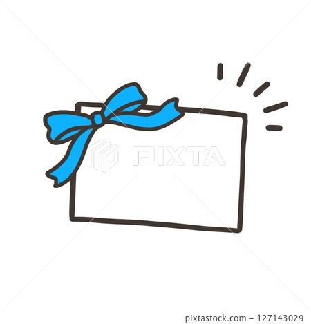 Message card illustration 127143029