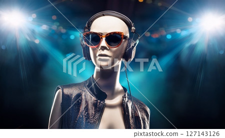 聽音樂的男模特 聽音樂的男模特 127143126