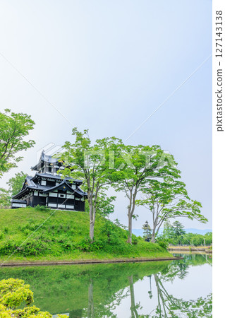 新潟縣上越市三重塔高田城公園的初夏 新潟縣上越市三重塔高田城公園的初夏 127143138