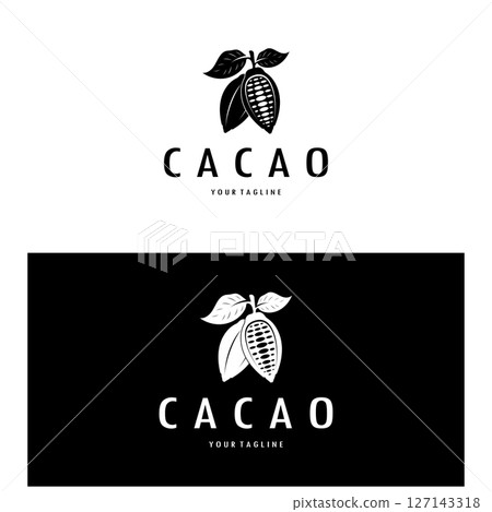 cocoa logo,cocoa bean,cocoa tree,cocoa branches and leaves,chocolate mix on white background,vintage,modern,simple,minimalist icon illustration template design vector cocoa logo,cocoa bean,cocoa tree,cocoa branches and leaves,chocolate mix on white background,vintage,modern,simple,minimalist icon illustration template design vector 127143318