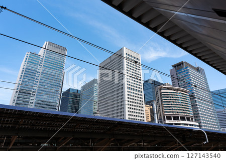 Tokyo Station, view from the platform of the Hokuriku Shinkansen, Marunouchi, Chiyoda-ku, Tokyo 127143540