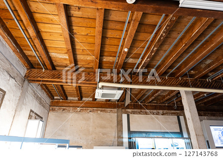 群馬縣富岡市富岡製絲廠東繭倉庫的天花板 127143768