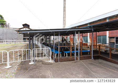 Tomioka Silk Mill, near the entrance to the West Cocoon Factory, Tomioka, Gunma Prefecture 127143819