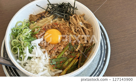 Taiwanese Mazesoba from a Ramen Shop Taiwanese Mazesoba from a Ramen Shop 127143900