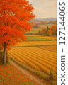 Autumn field 127144065