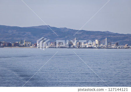 Aomori city center seen from the sea13 Aomori city center seen from the sea13 127144121