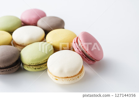 Colorful macaroons Colorful macaroons 127144356