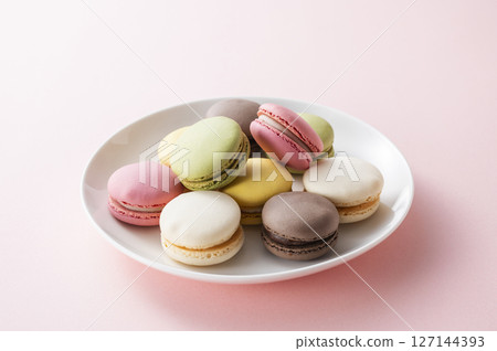 Colorful macaroons Colorful macaroons 127144393