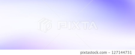 Abstract smooth lavender gradient background. Soft light violet satin wallpaper. Pastel lilac color backdrop for banner, flyer, presentation, advertising. Vector subtle blurred purple liquid cover 127144731