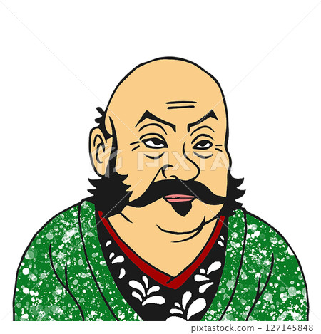 Deformed color illustration of Takeda Shingen 127145848