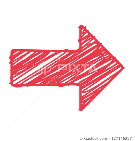 Simple hand-drawn arrow illustration Simple hand-drawn arrow illustration 127146297