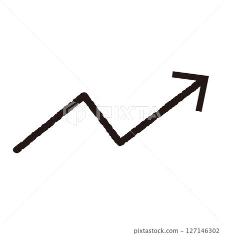 Simple hand-drawn arrow illustration Simple hand-drawn arrow illustration 127146302