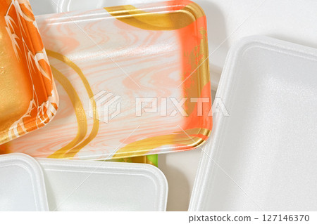 資源回收食品托盤 127146370