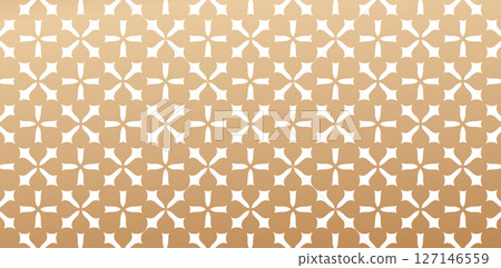 Seamless geometric ornament based on traditional islamic art golden colors isolated white backgrounds Great design for fabric, textile, cover, wrapping paper, Fashionable modern textile linen material Seamless geometric ornament based on traditional islamic art golden colors isolated white backgrounds Great design for fabric, textile, cover, wrapping paper, Fashionable modern textile linen material 127146559