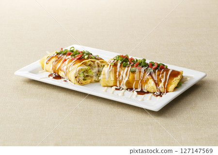 天竺平燒的橫切面 天竺平燒的橫切面 127147569