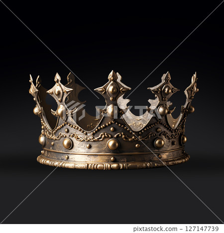 A beautiful golden crown, a valuable item in the palace. 127147739