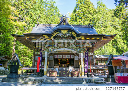 Saitama Prefecture, Nagatoro Town, Hodosan Shrine, Main Building, Chichibu Sansha Saitama Prefecture, Nagatoro Town, Hodosan Shrine, Main Building, Chichibu Sansha 127147757
