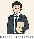 Male office worker 127147914