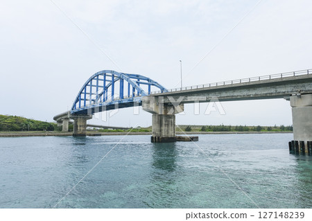 Southern Gate Bridge to the Yashima artificial island Southern Gate Bridge to the Yashima artificial island 127148239