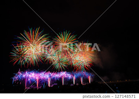 Beautiful fireworks② Beautiful fireworks② 127148571