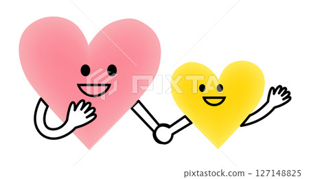 兩顆微笑的心牽著手 127148825