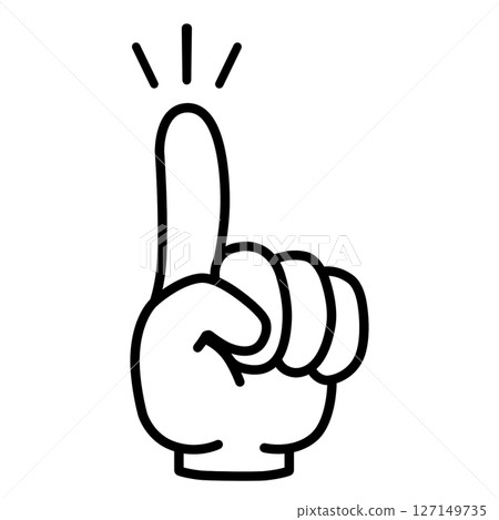 指向圖示插圖素材 127149735