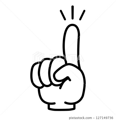 指向圖示插圖素材 指向圖示插圖素材 127149736