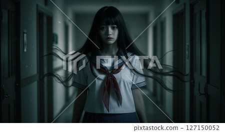 High school girl ghost 127150052
